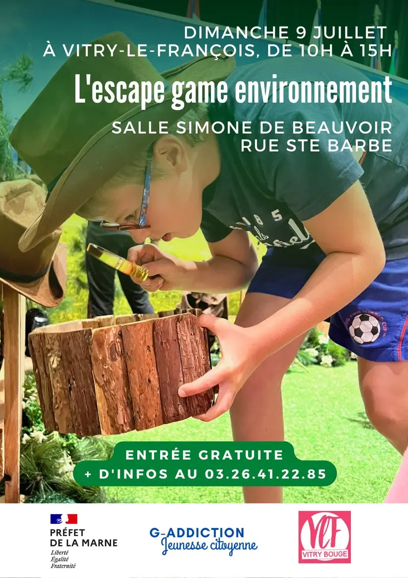 Escape game environnement