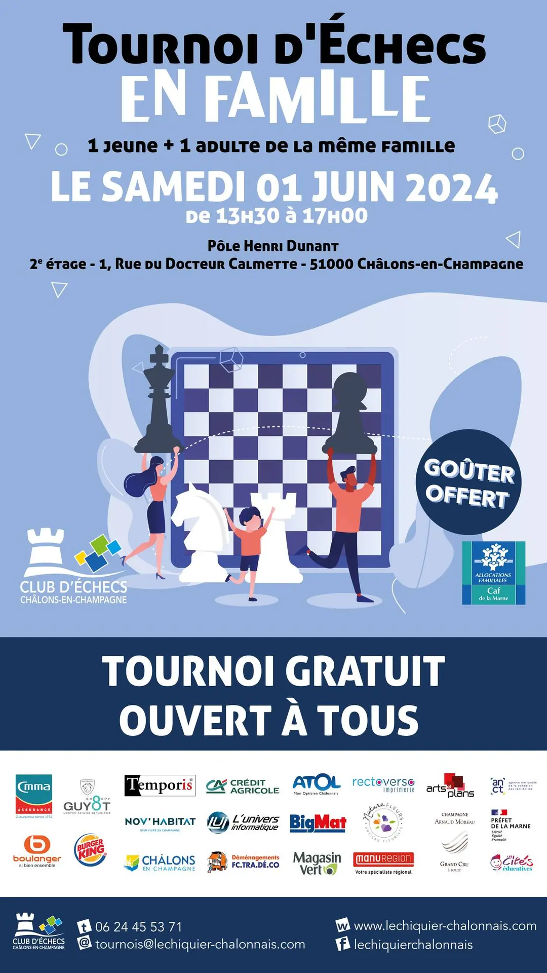 tournois echecs