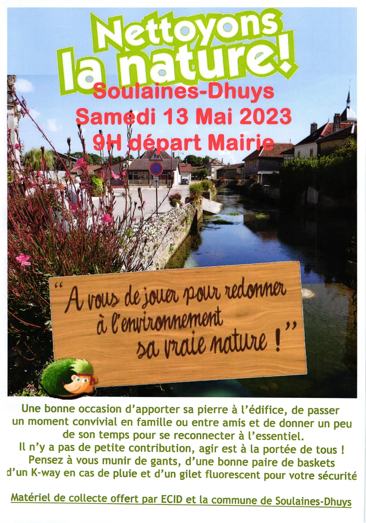 Nettoyons la nature