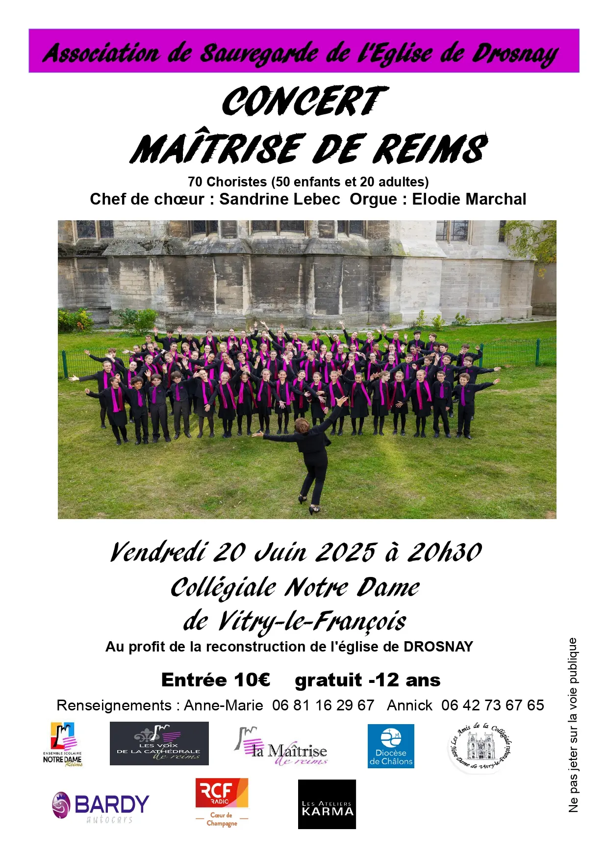 CONCERT MAITRISE DE REIMS