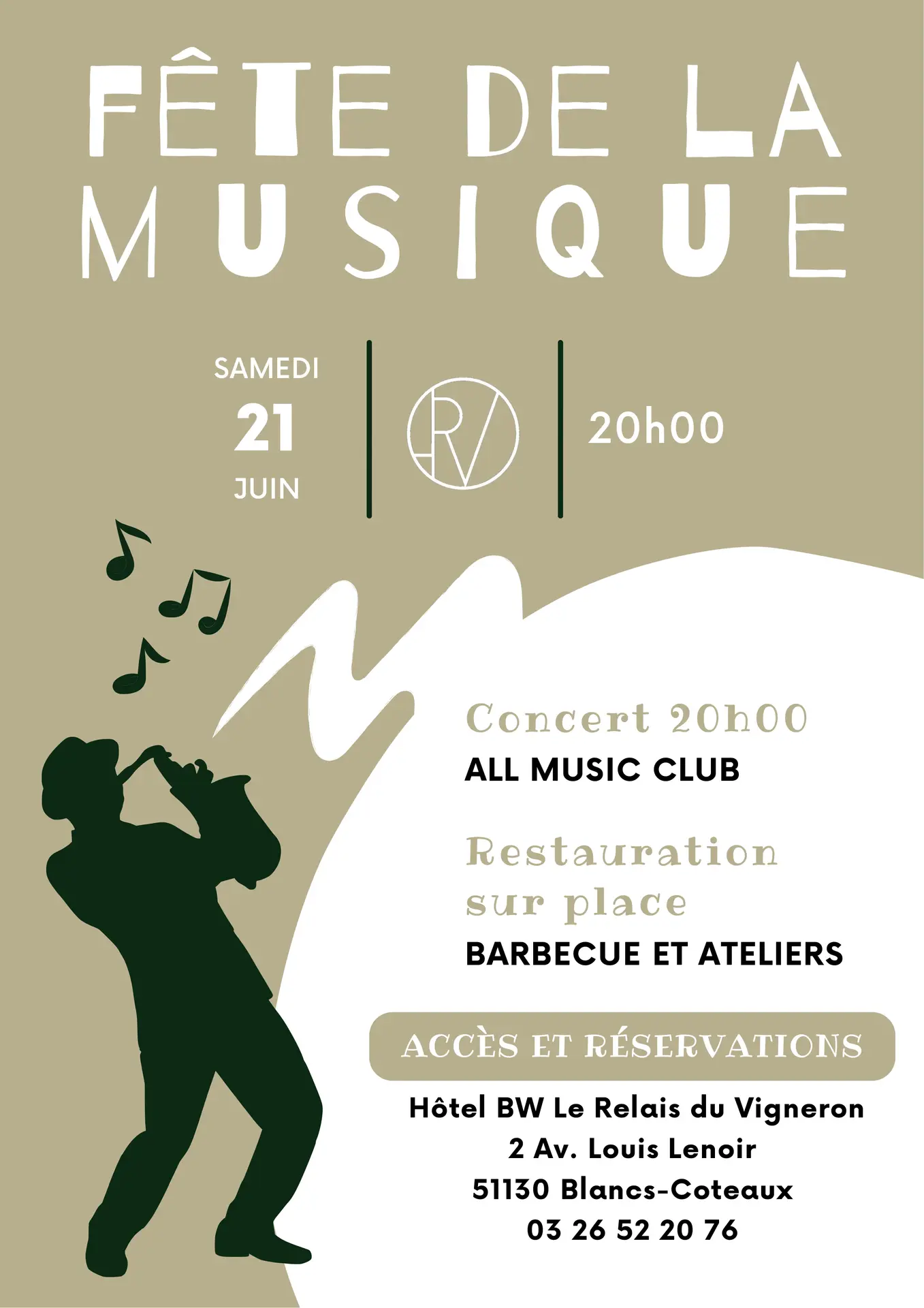2025 Fête de la musique BW Relais du Vigneron Blancs Coteaux