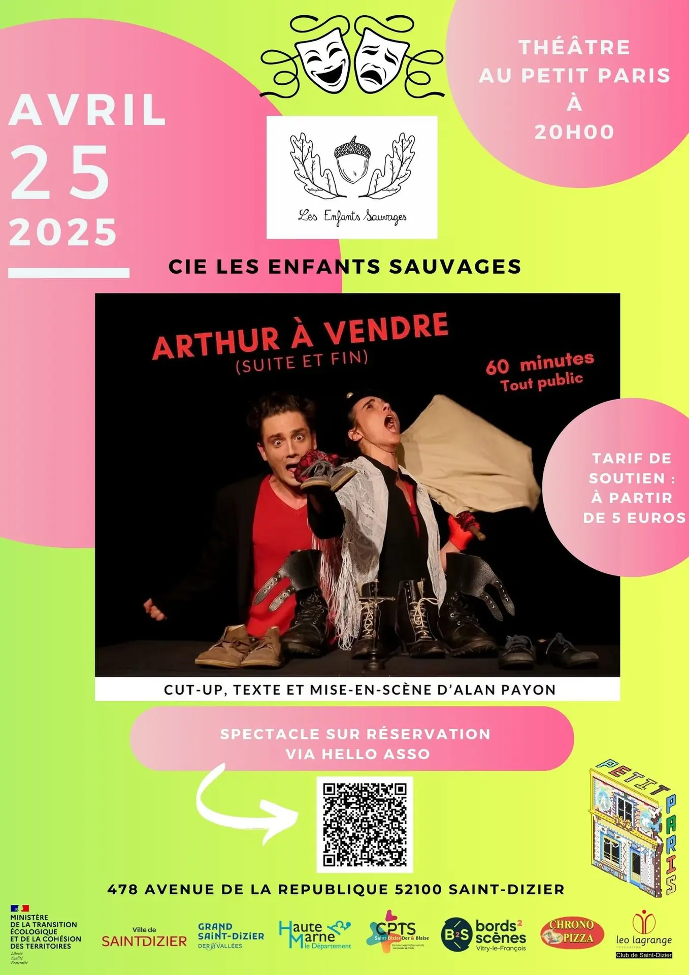 Arthur à vendre