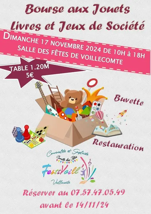 Bourse aux jouets