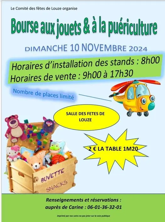 Bourse aux jouets LOUZE