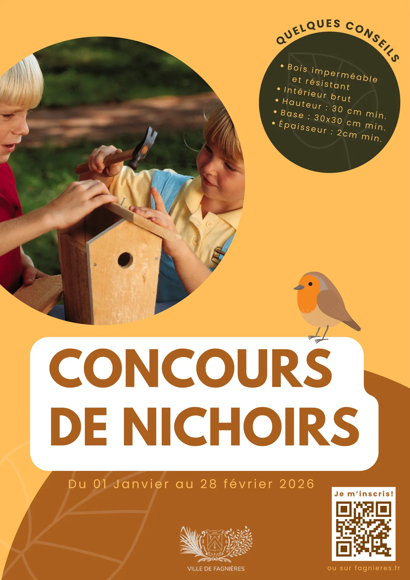 CONCOURS DE NICHOIRS - 2026