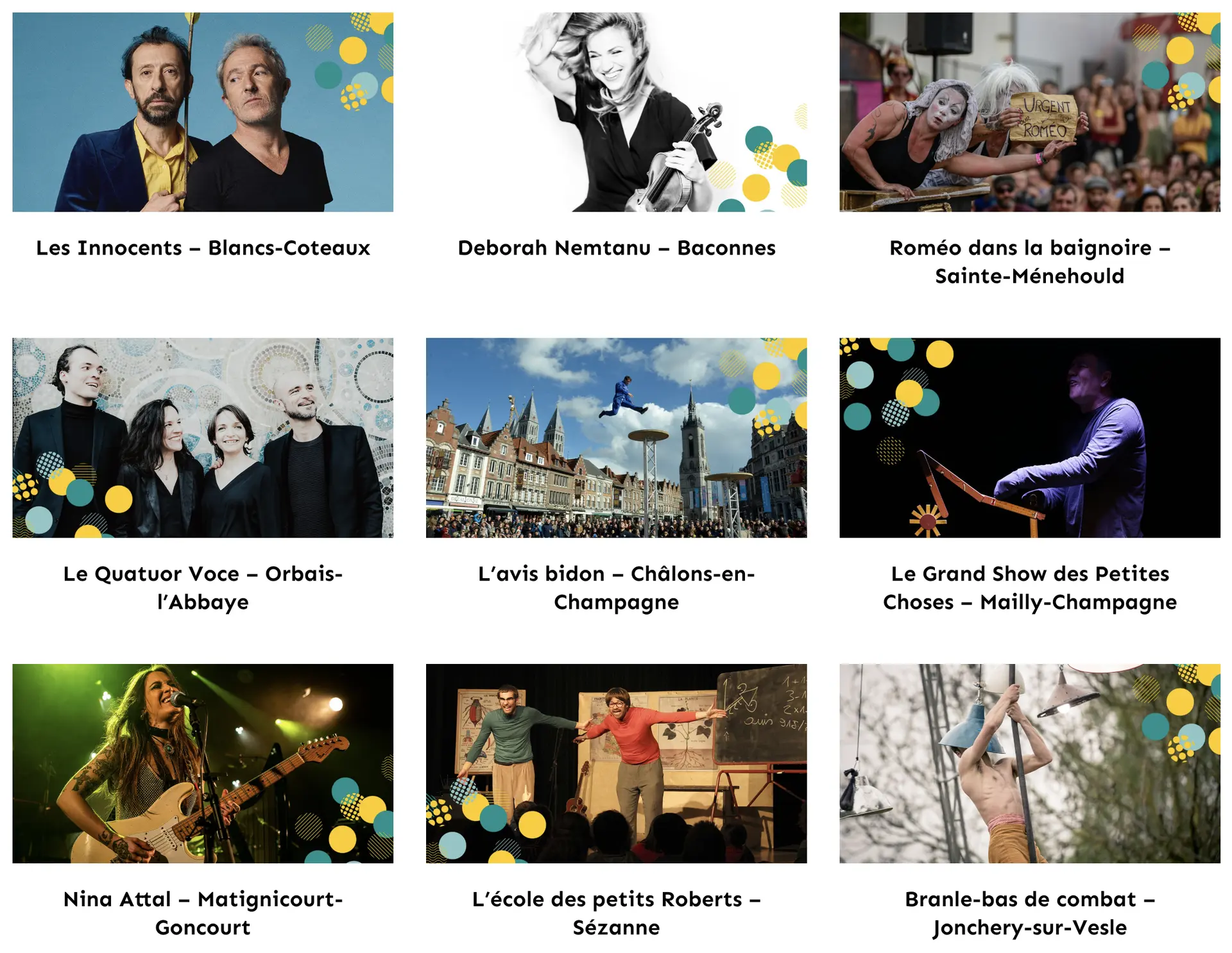 Festival Itineraires 2025