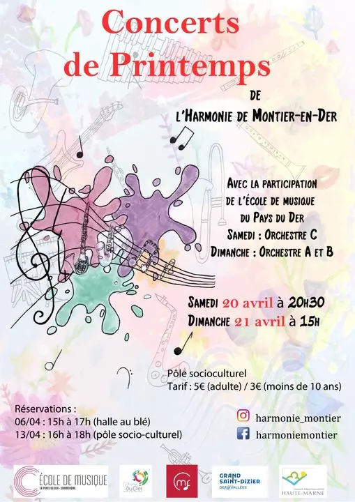Concerts de printemps