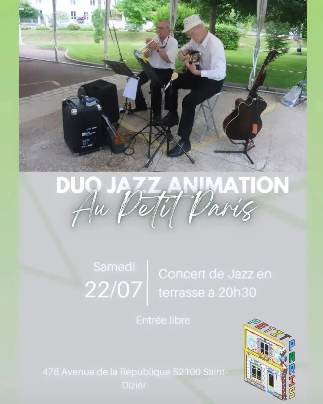 Duo jazz animations