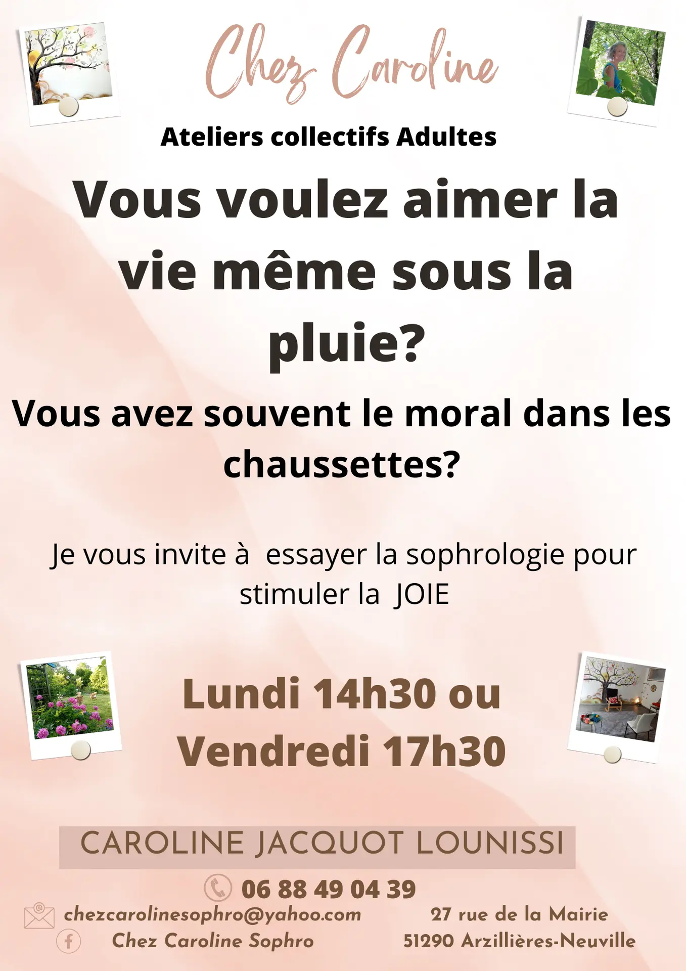Copie de Light Brown Simple Feminine Minimal Beauty Salon Flyer - 14
