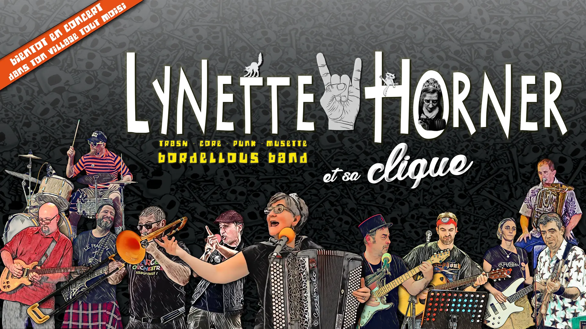 Lynette Horner et sa clique visuel 2023