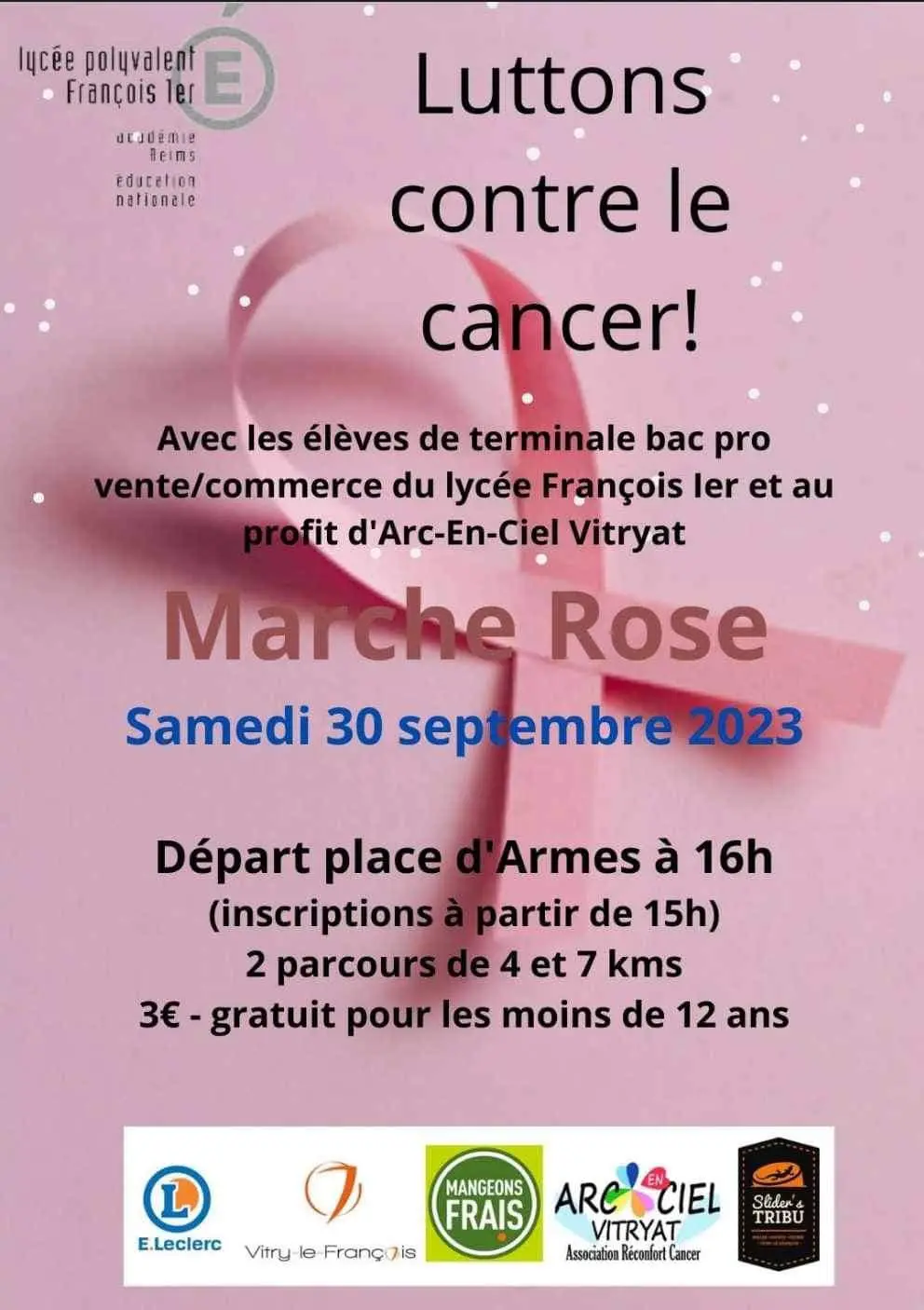 MARCHE ROSE AVEC LE LYCEE