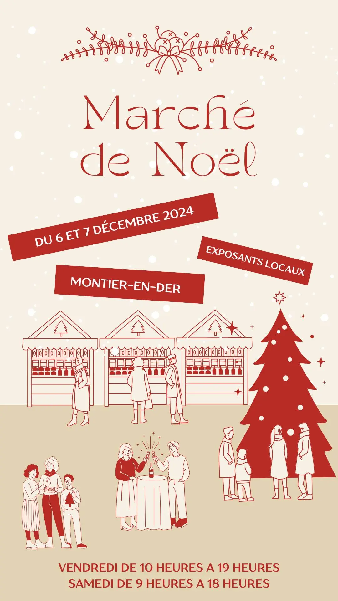 Marché de Noël Montier