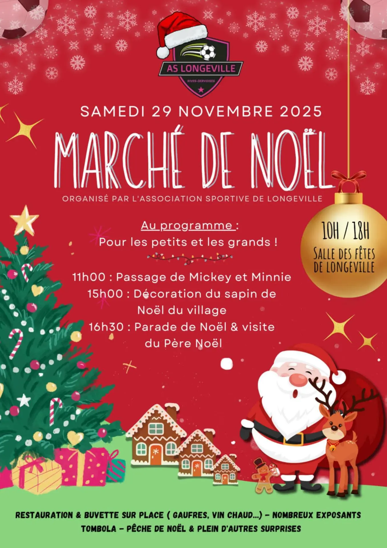 Marché de noël Longeville