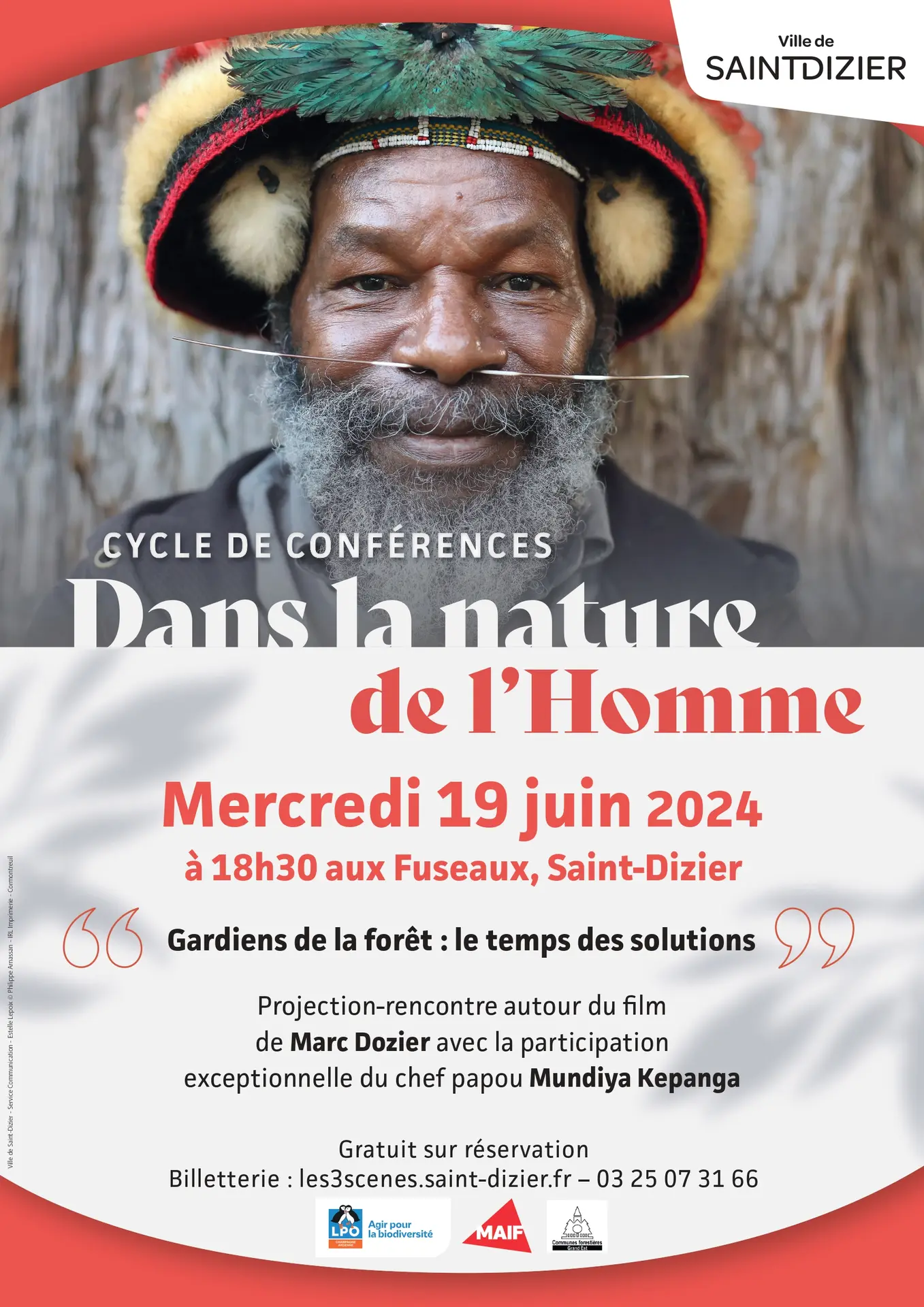 Projection-rencontre gardien de la forêt