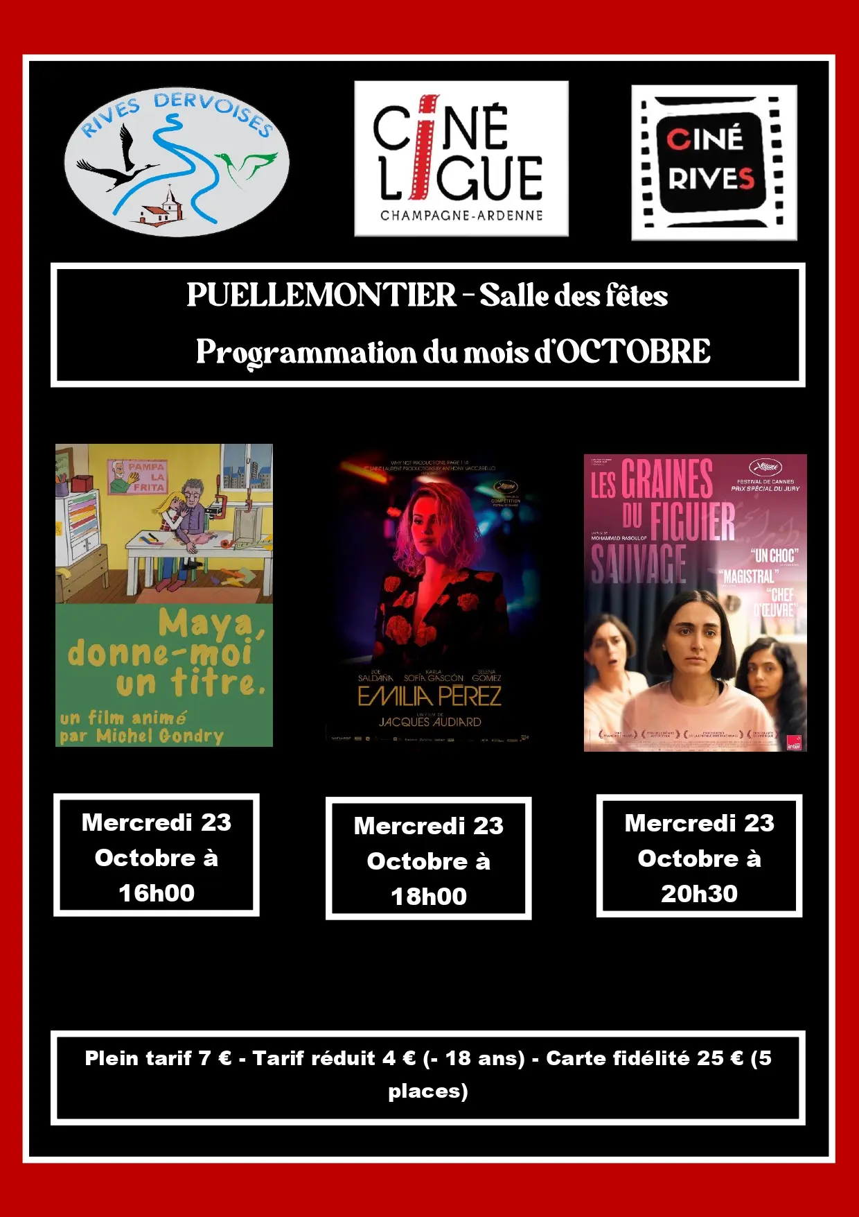 Rives Dervoises Octobre