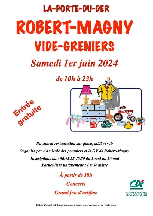 VIDE GRENIERS ROBERT MAGNY