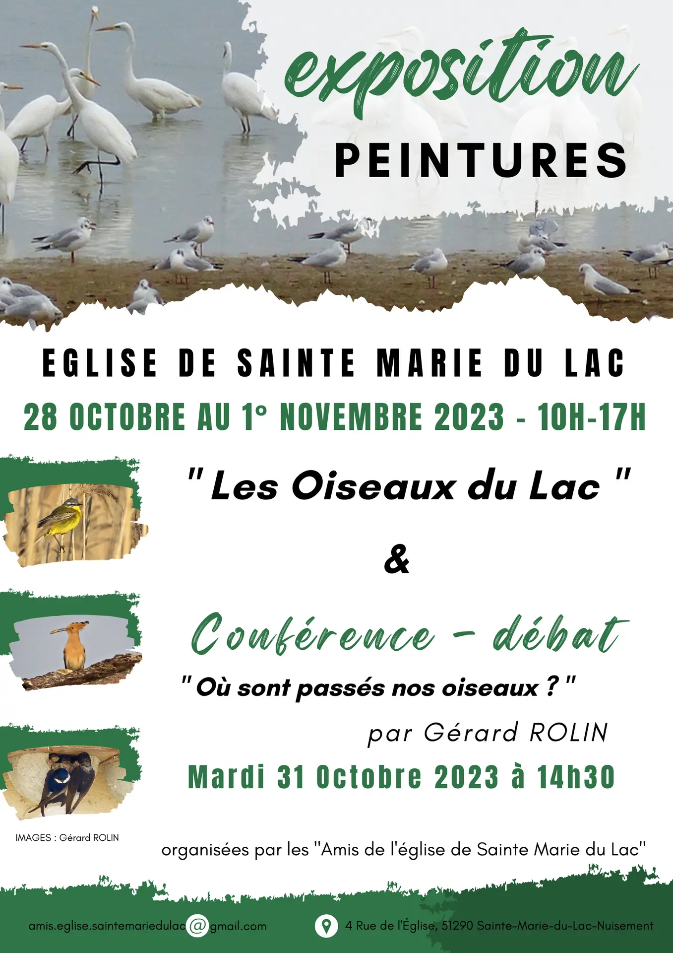 Exposition peintures