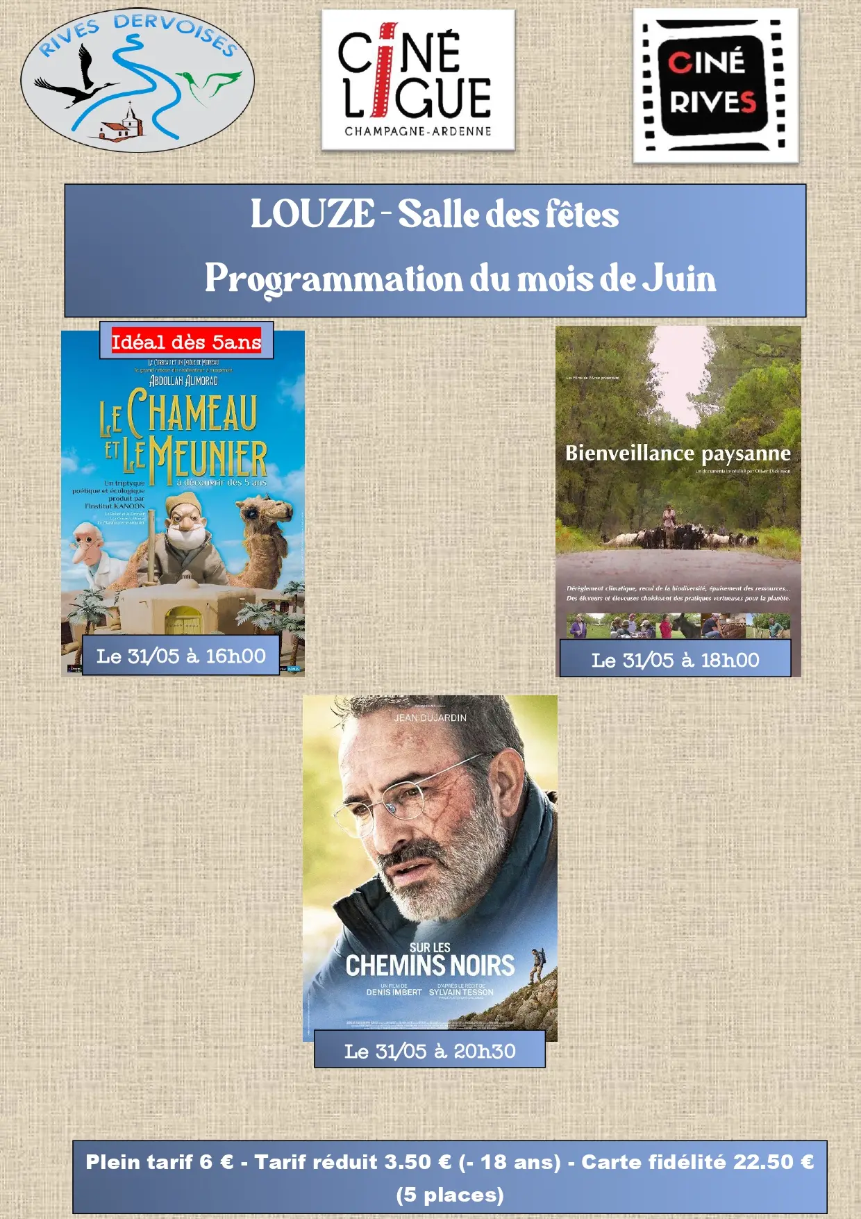 Ciné Ligue Juin