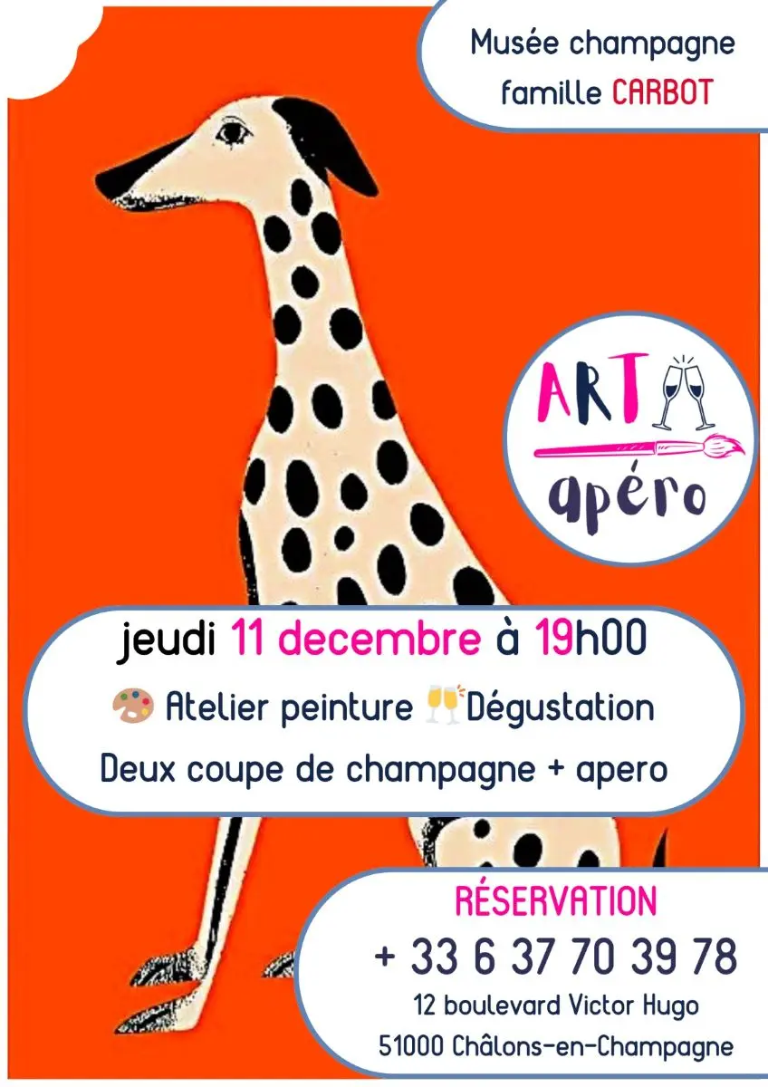 art-apero-orange-musee-champagne-famille-carbot-chalons-en-champagne