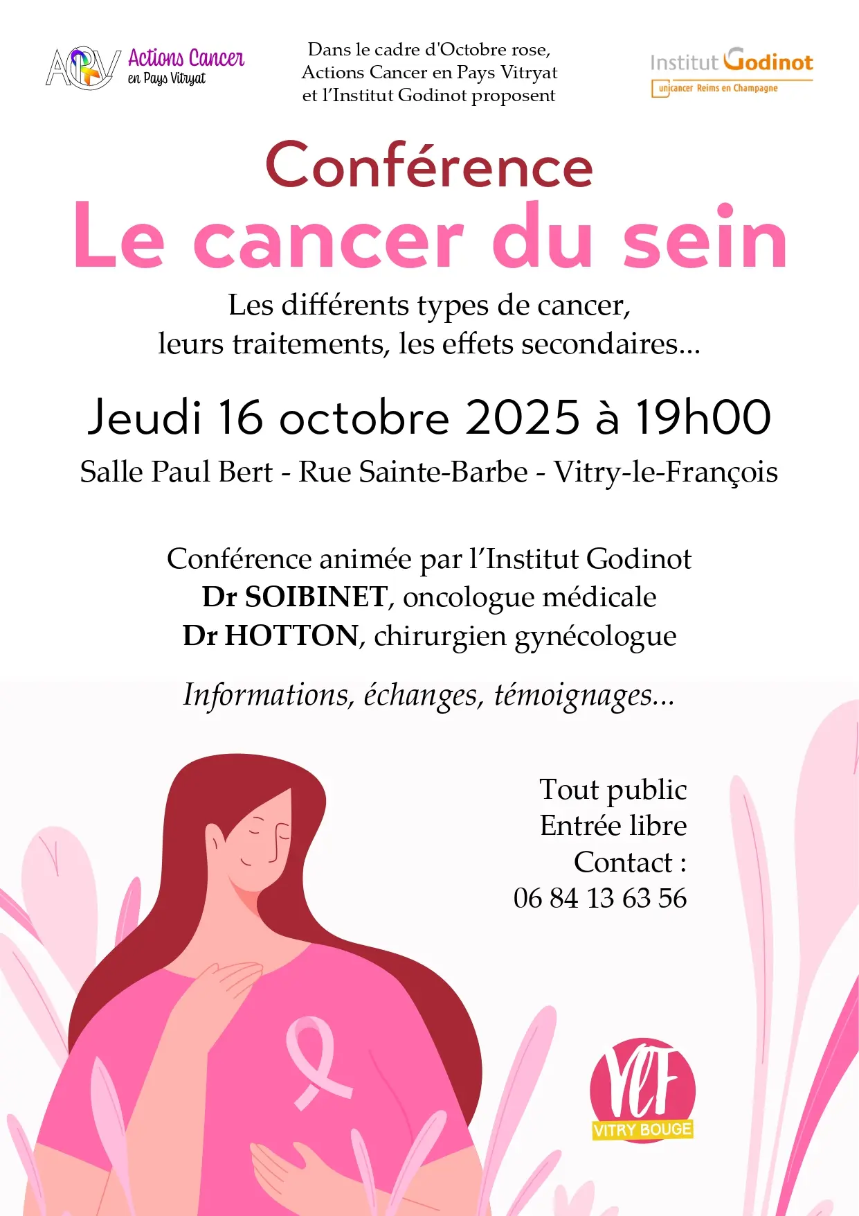 Octobre rose conférence VlF