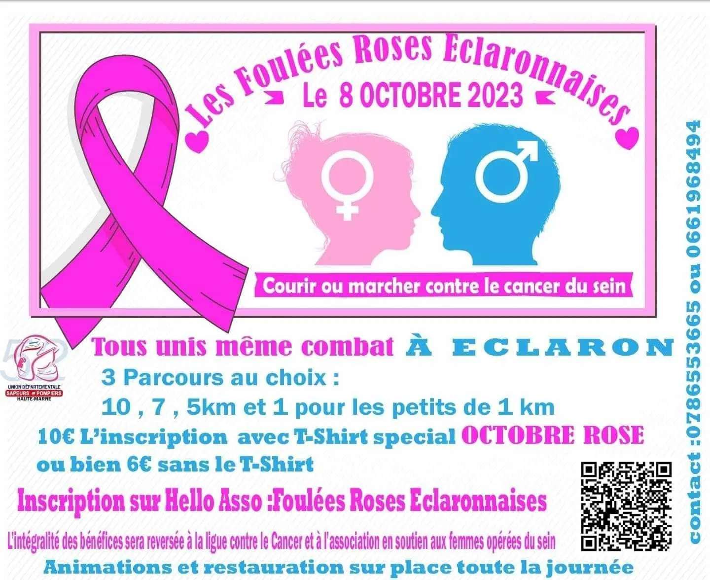 foulées roses Eclaron