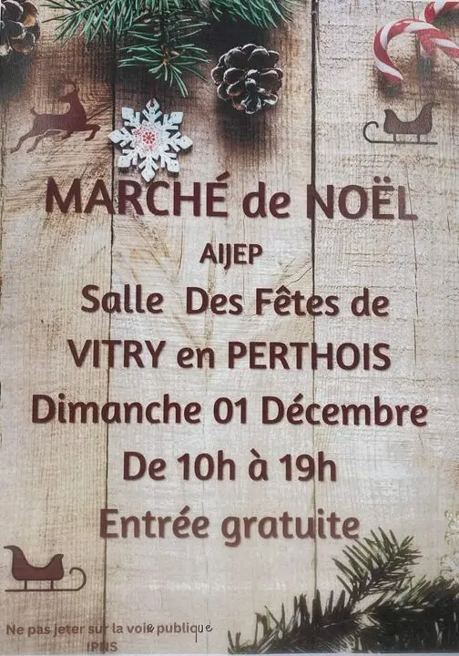 MARCHE DE NOEL VITRY EN PERTHOIS