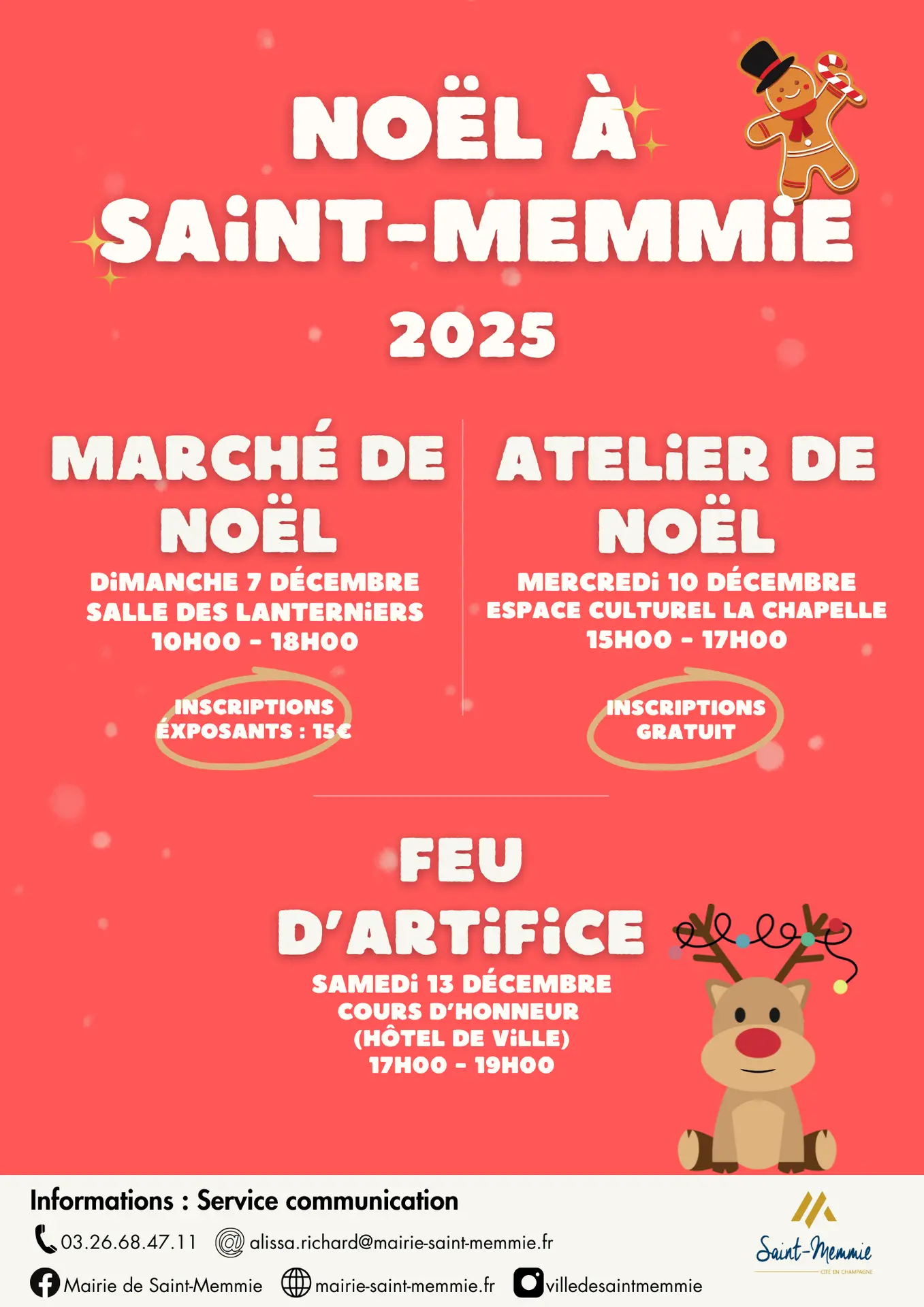Programme festivités Saint-Memmie