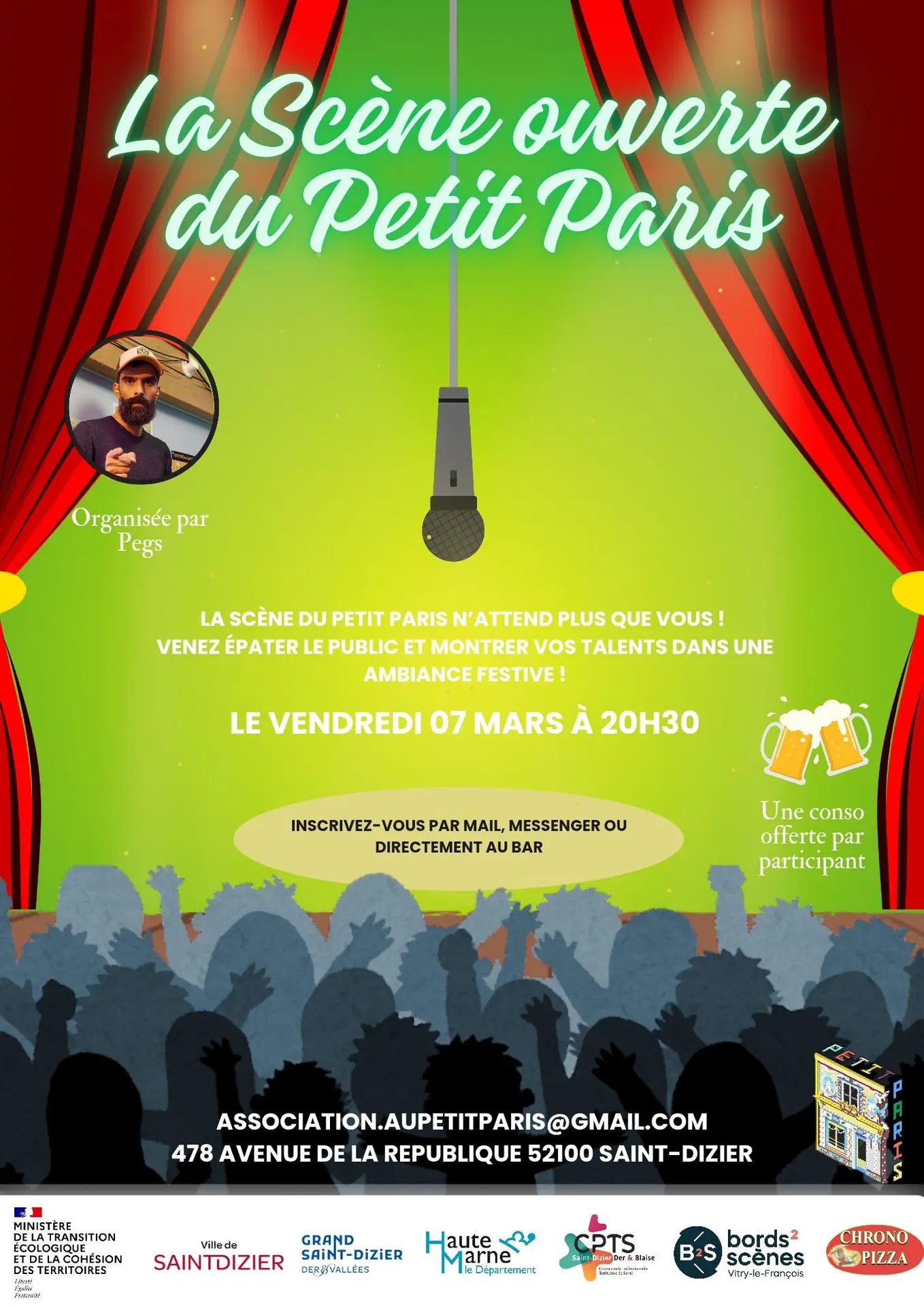 scene ouverte