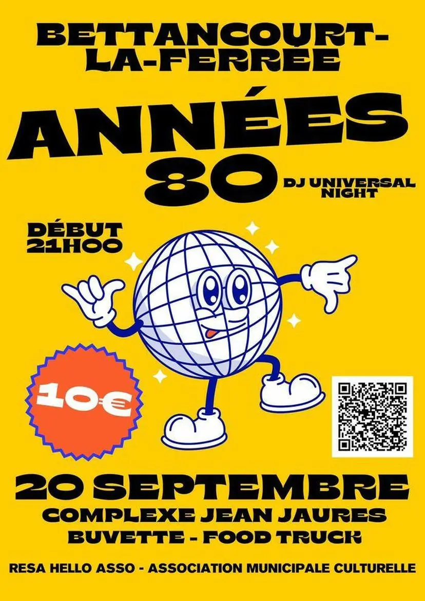 soirée années 80 BLF