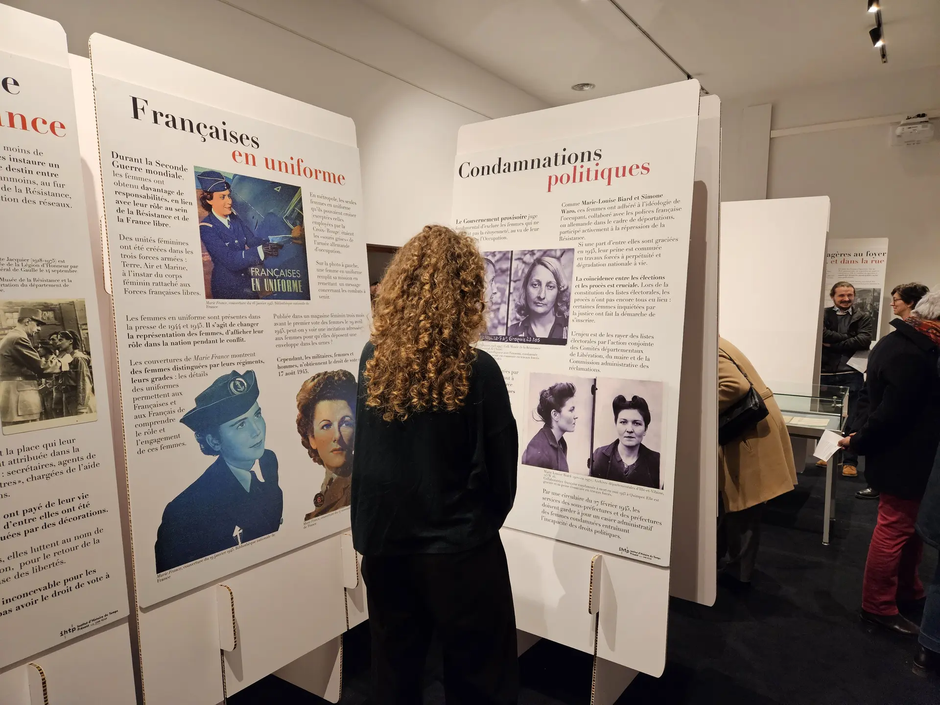 Exposition Les femmes vont voter