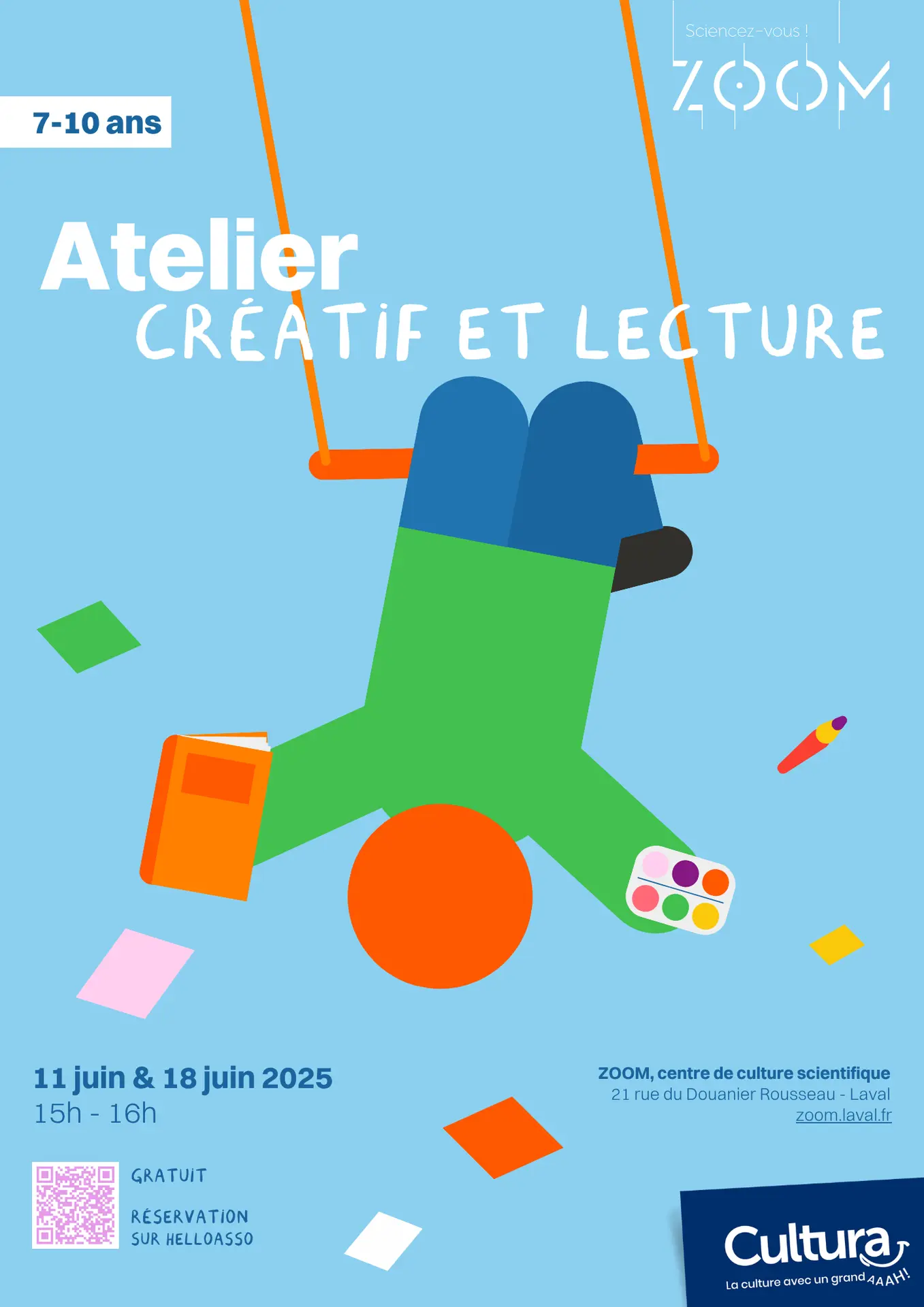 Atelier créatif et lecture