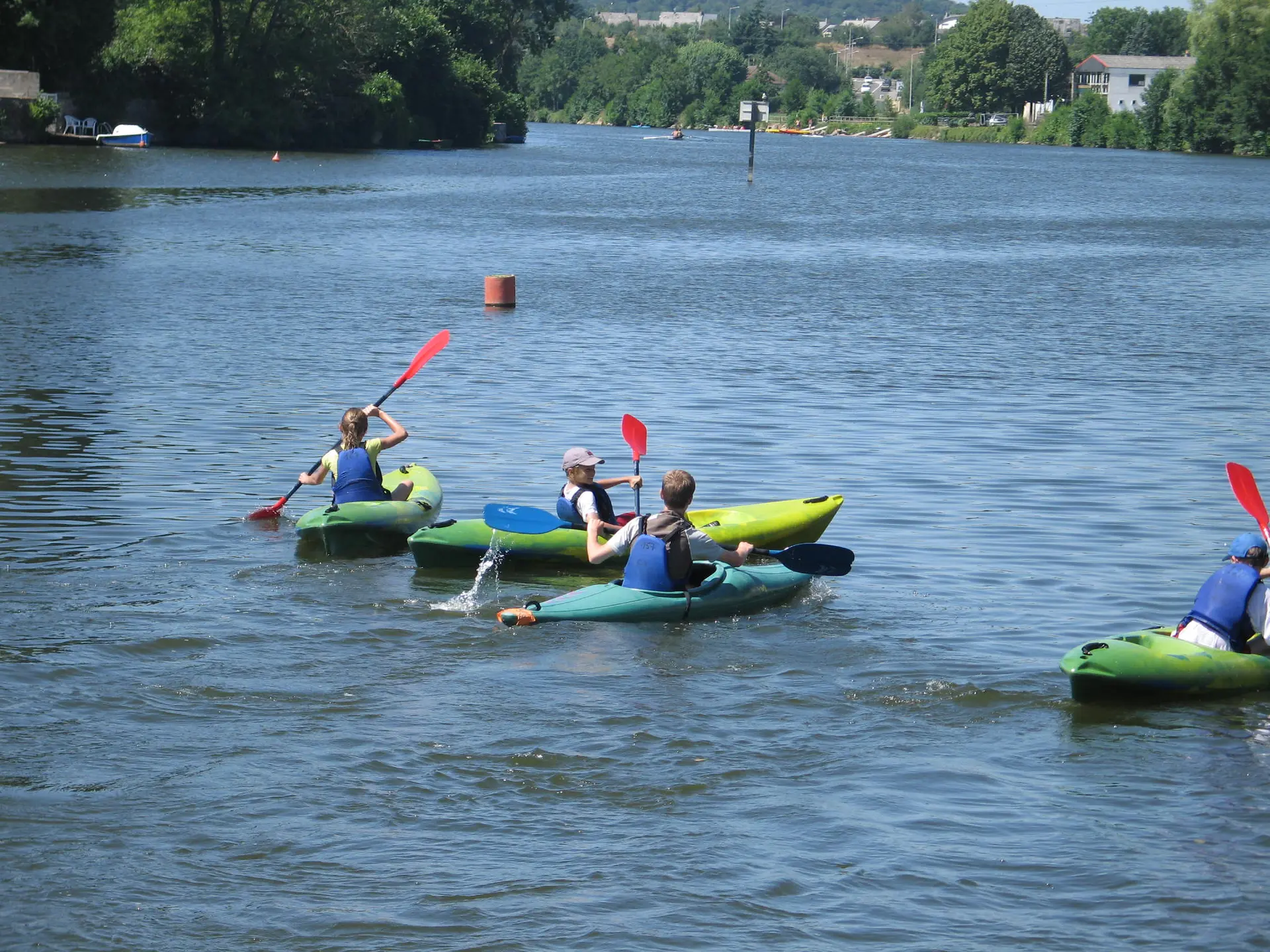 Canoë Kayak sur la Mayenne