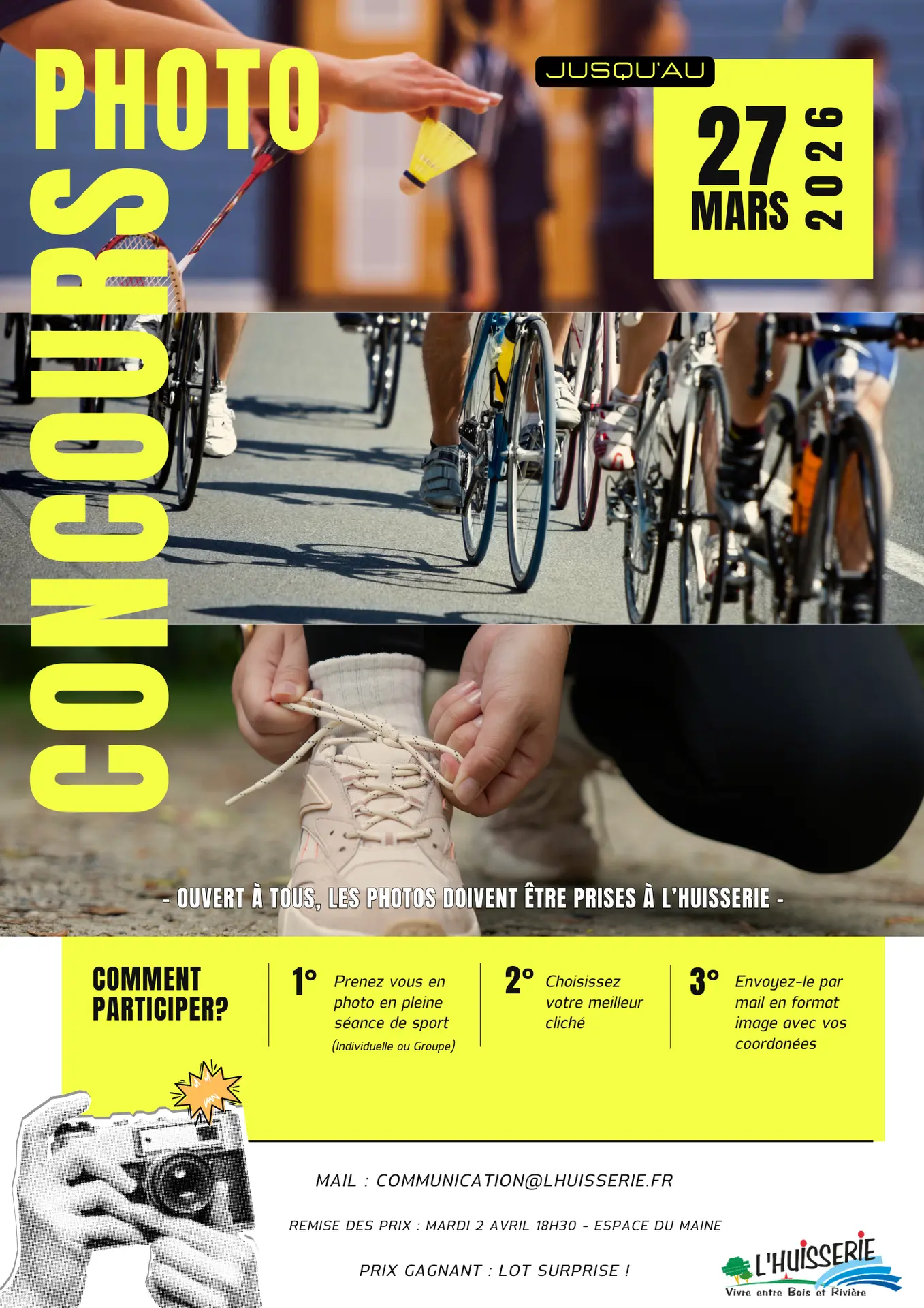 Concours Photo sur le thème du Sport (2026)