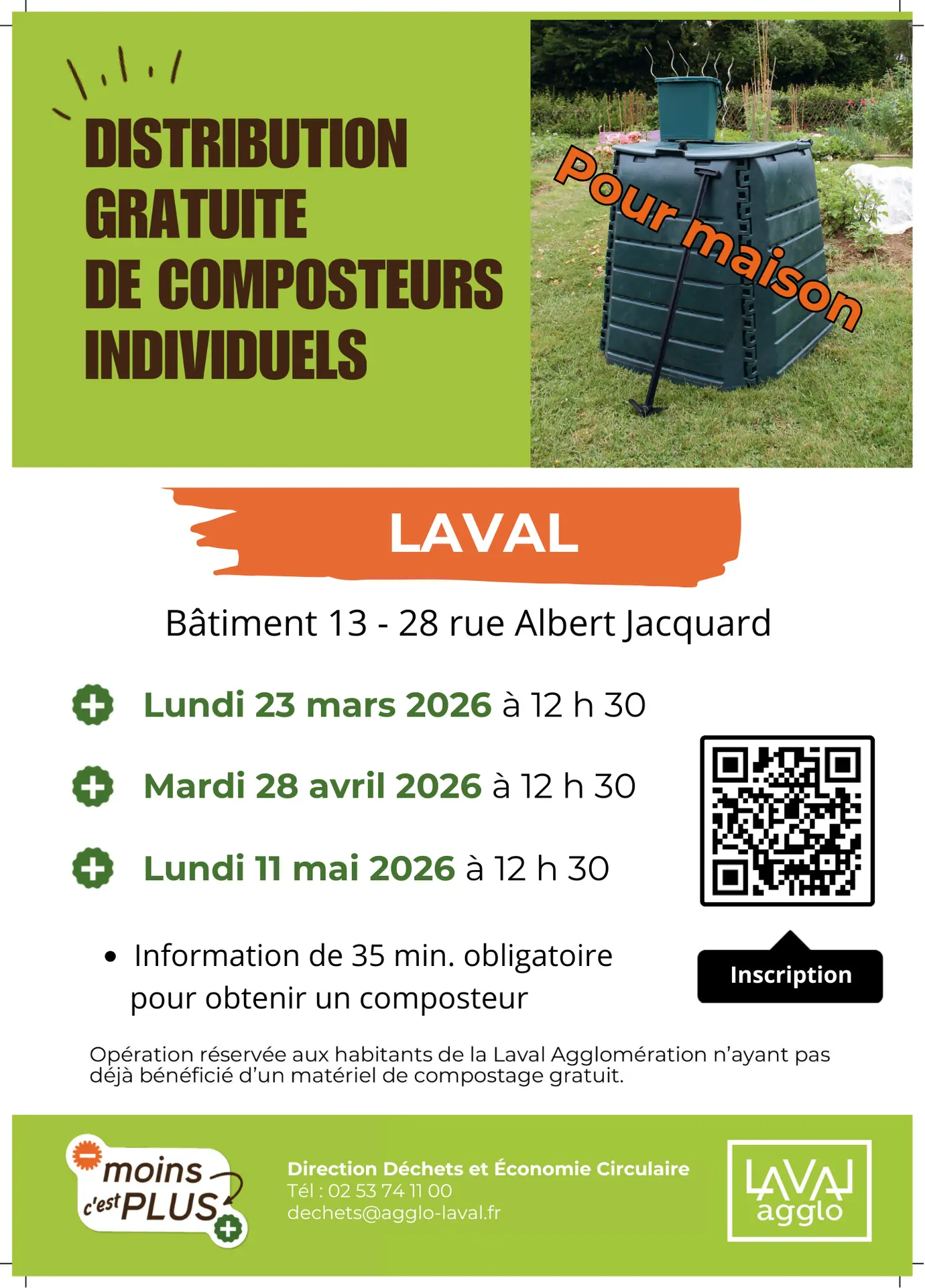 Distribution composteur