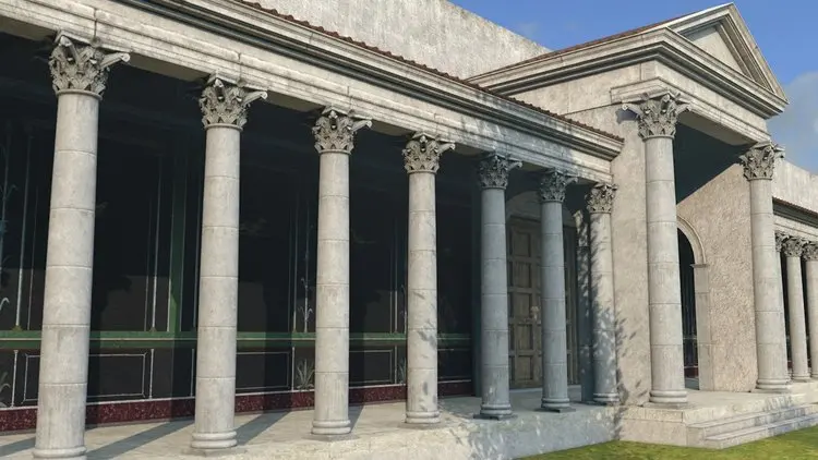 Réalité augmentée Temple Jublains