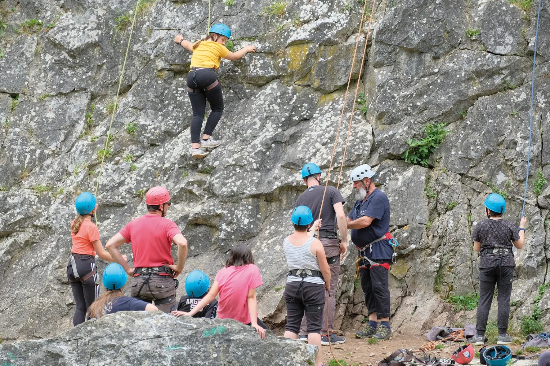 Initiation escalade