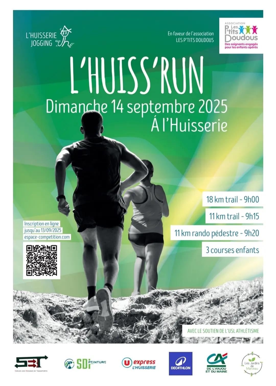 Affiche l'huiss run