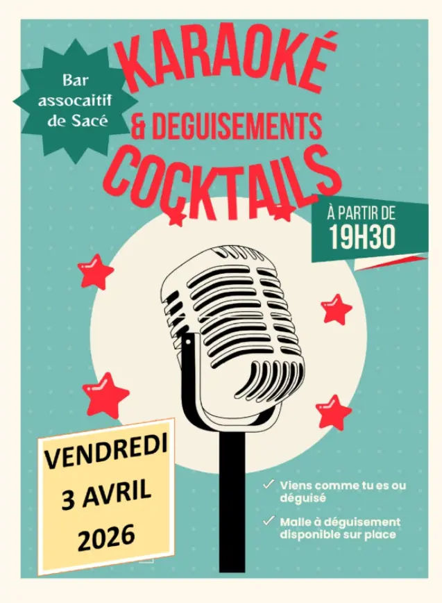 soirée karaoké et déguisements