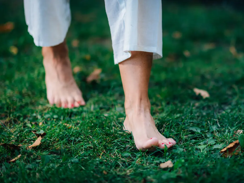 Sortie pieds nus