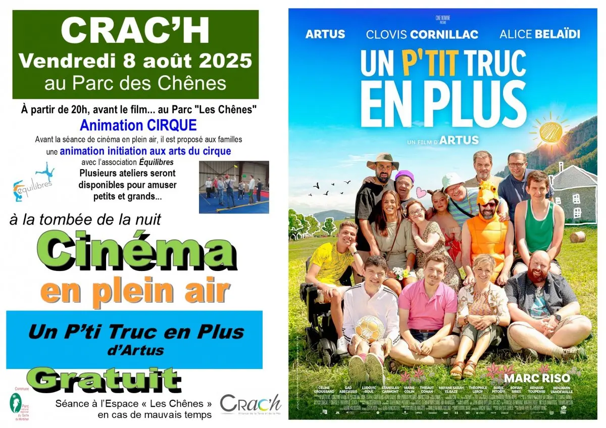Soirée cirque et cinéla en plein air