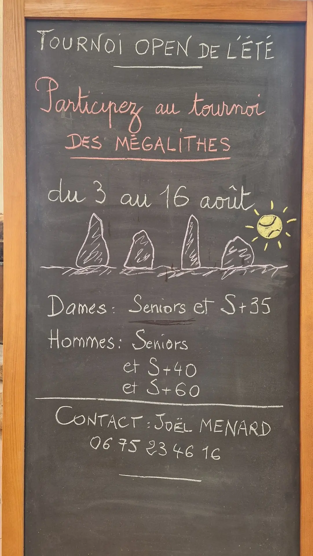 Tournoi de tennis des mégalithes de Carnac