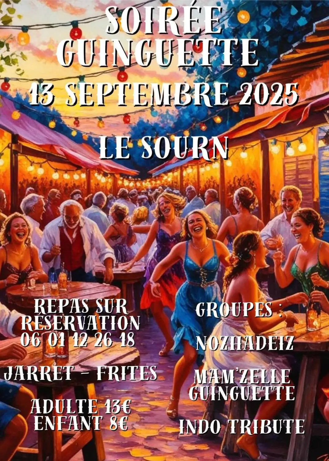 Soirée guinguette