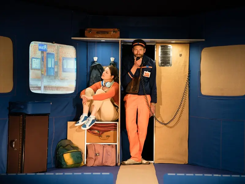 spectacle juene public - Train-Train-Blues - Arth Maël - Mauron - Morbihan