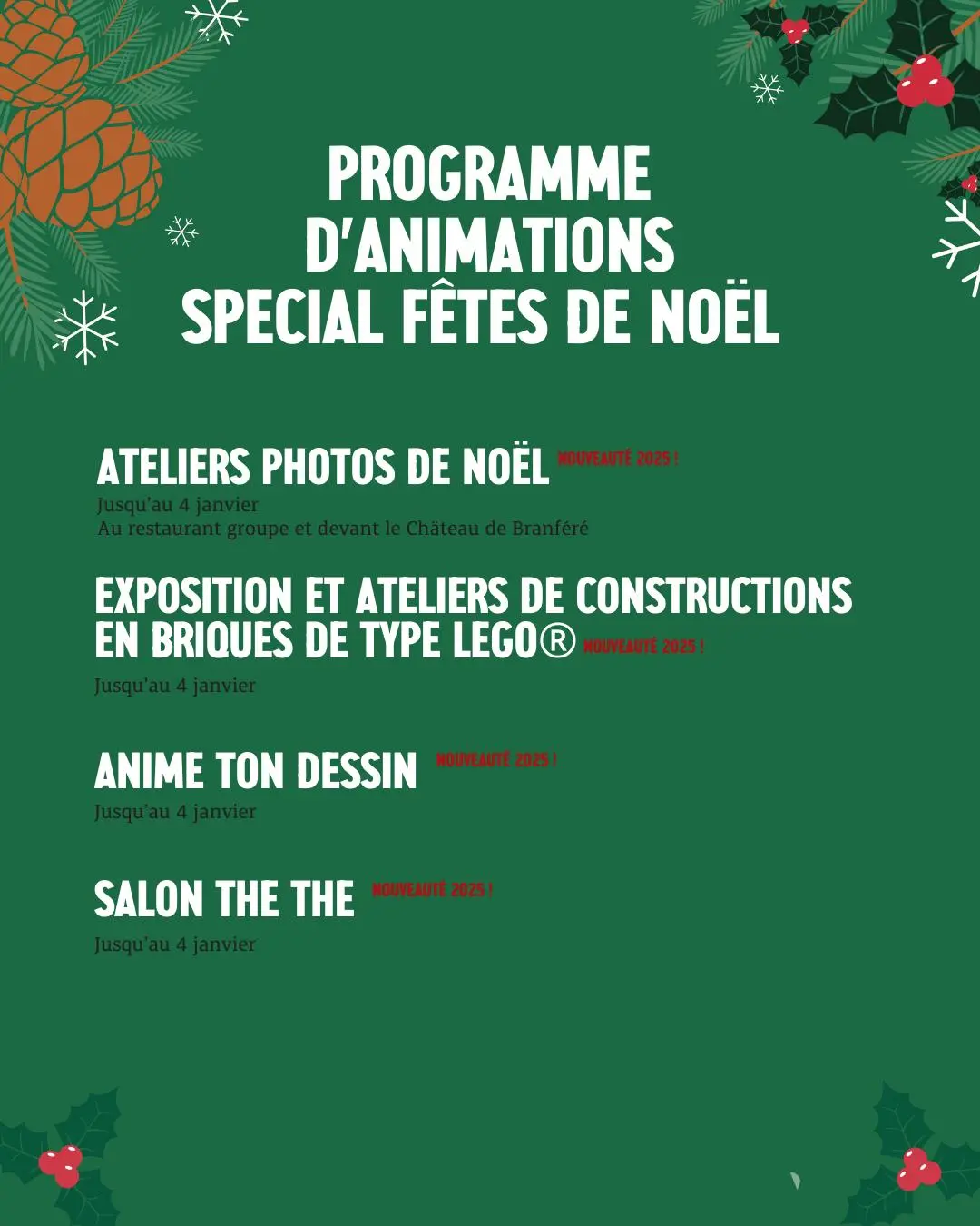 Spécial fêtes de Noël