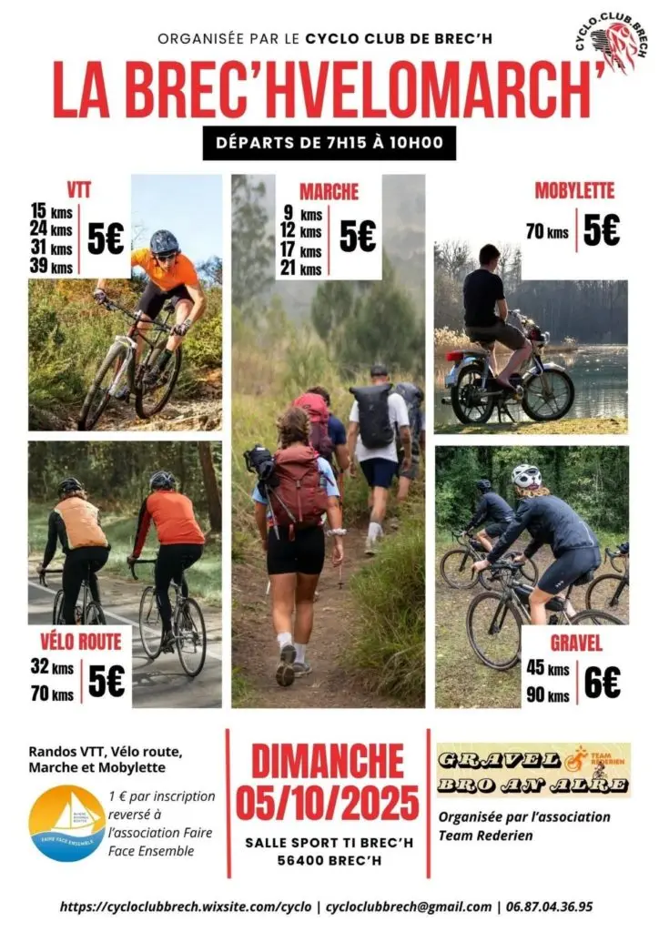 La Brec’hvélomarch’