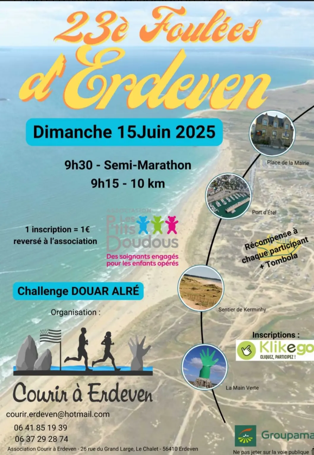 Courir Erdeven