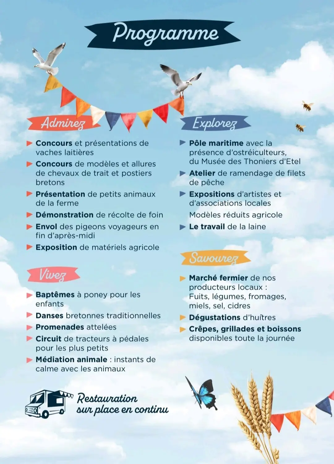 Fete de l'agriculture et l'ostréiculture