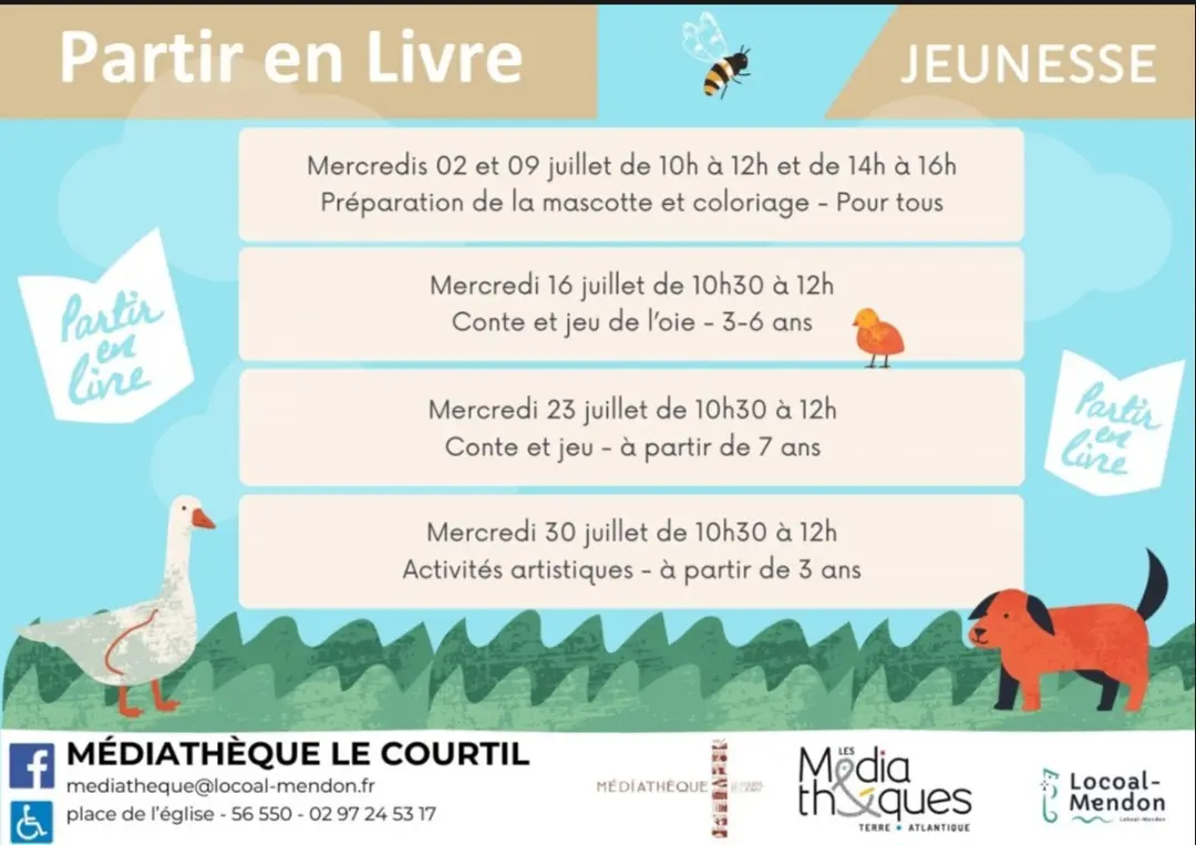 Partir en livre