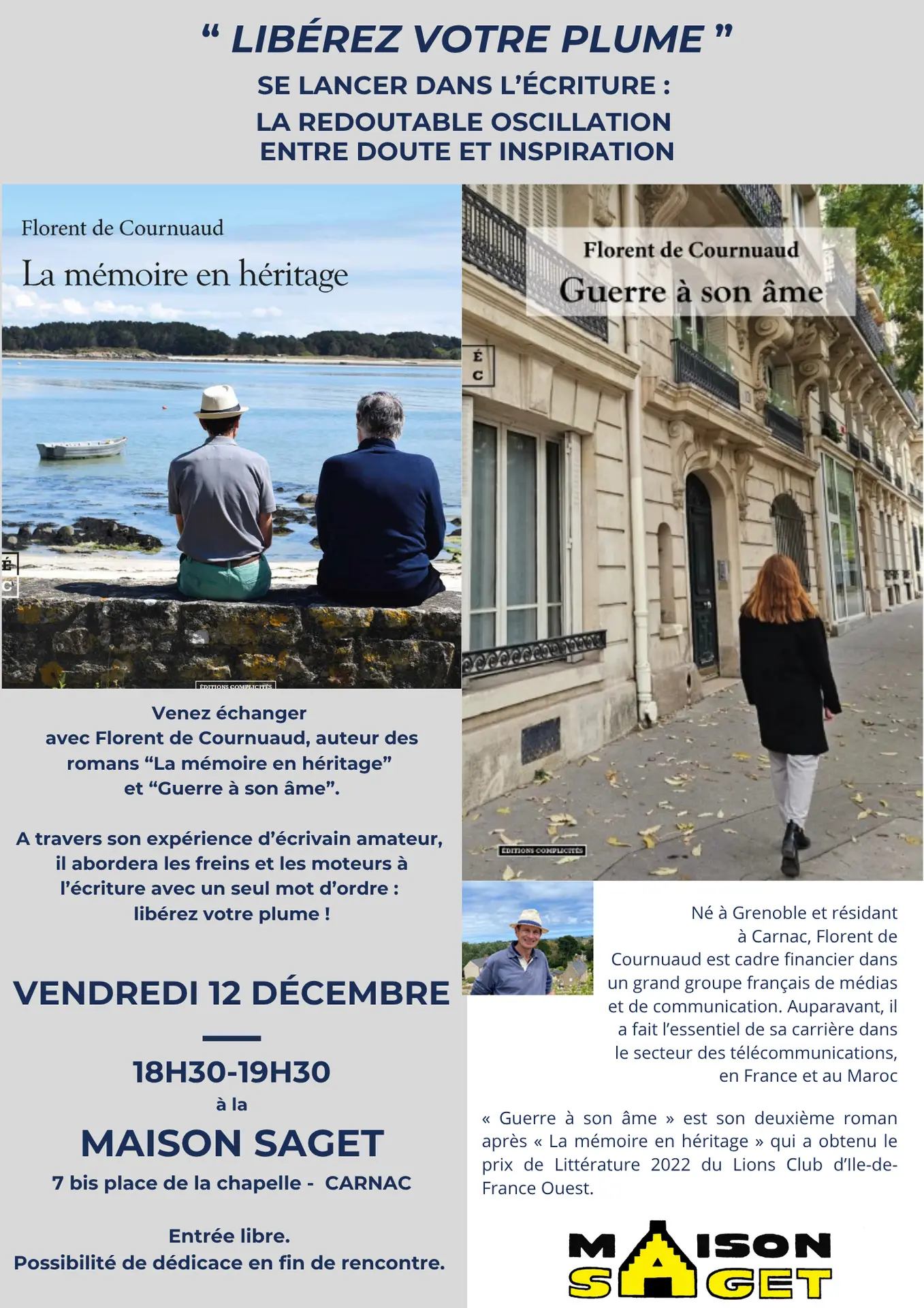 Libérez vos plumes_SAGET_Carnac