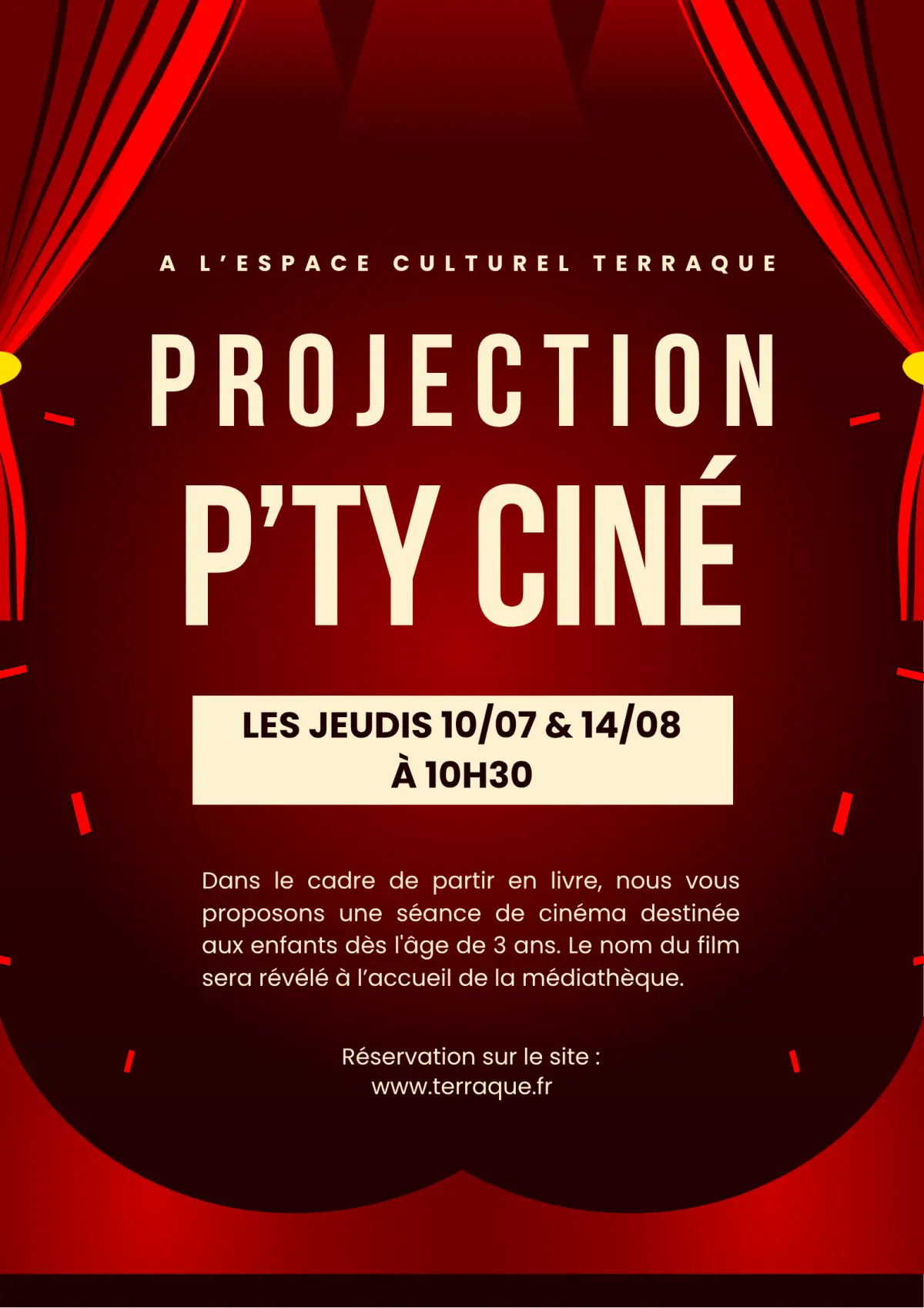 Projection P’ty ciné